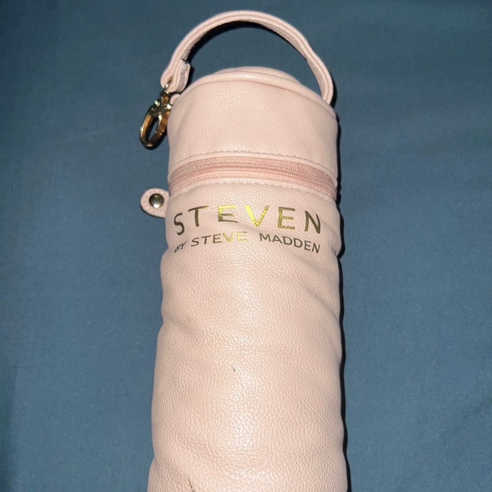 Steven by Steve Madden cosmetic bag Light Pink